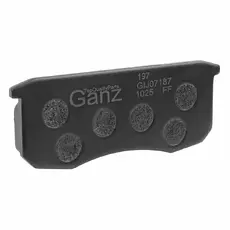 Тормозные колодки дисковые GANZ GIJ07187