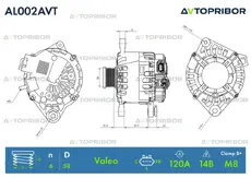 Генератор AVTOPRIBOR AL002AVT