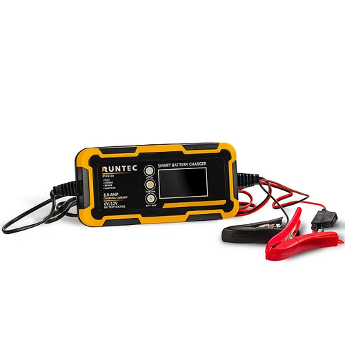 Зарядное устройство автоматическое 6/12В, 4А/8А RUNTEC RT-CB100