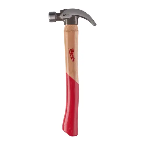 Молоток-гвоздодер Milwaukee 450 г деревянная рукоять 4932478659