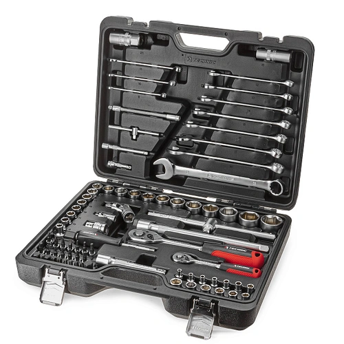 Набор ручных инструментов RUNTEC TECHNIC 82 предмета 1/2', 1/4' RUNTEC RT-HT82T