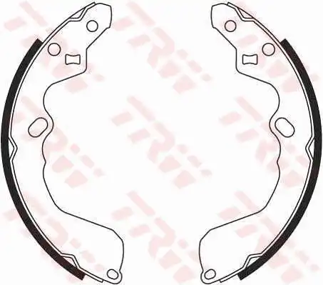 Тормозные колодки барабанные TRW GS8694