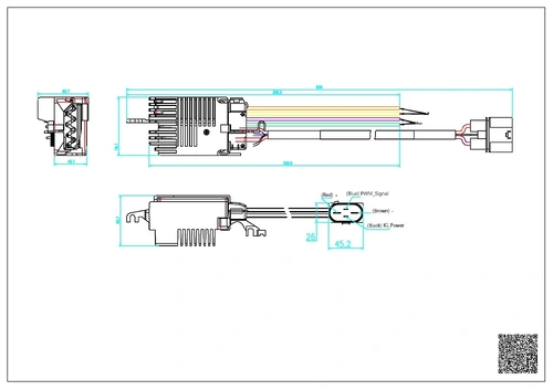 Блок управления вентилятора KWD85023 KEWEIDA