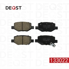Тормозные колодки дисковые DEQST 133022