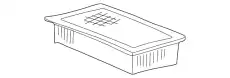Фильтр воздушный FORD YS4Z-9601-CC