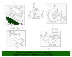 Фильтр воздушный MAZDA N3H113Z02B