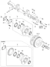  КИА ПОДШИПНИК 0K72A33075 HYUNDAI