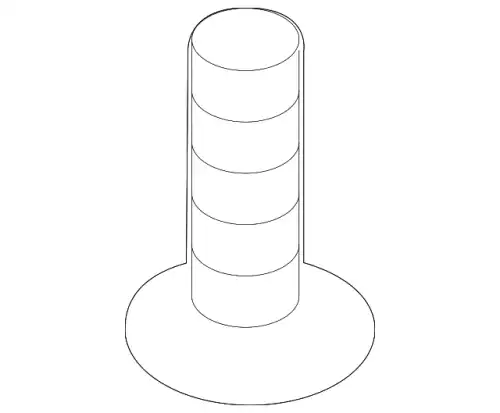 ВИНТ САМОРЕЗ D=7MM 1249304167B HYUNDAI