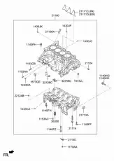 БОЛТ M10 211152G000 MOBIS