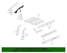 FRAME,W/S INR SI 15145202 BUICK