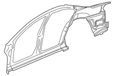 FRAME,S/D OPG(INCLS 25,26) 19120172 BUICK