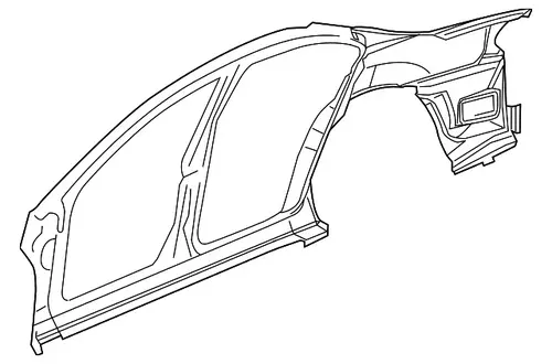 FRAME,S/D OPG(INCLS 25,26) 19120172 BUICK