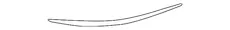 STRIP,FRT BPR UPR OTR RUB(CHROME) 15276878 BUICK