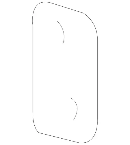 WASHER,FRT S/D LK STKR(NYLON) 10339551 BUICK