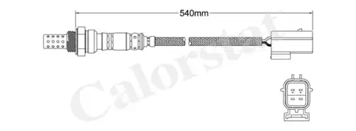 лямбда-зонд Rov LS140405 VERNET