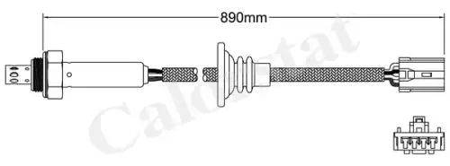 лямбда-зонд Volv LS140594 VERNET