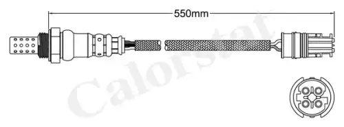 лямбда-зонд BMW LS140696 VERNET