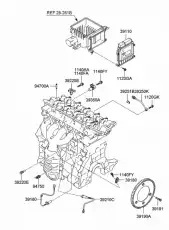 Лямбда-зонд 39210-23910 HYUNDAI