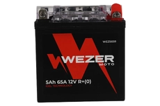 Аккумулятор WEZER WEZ565R 5 Ач 65 А 0 (-+) обратная