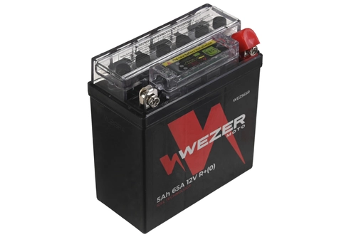 Аккумулятор WEZER WEZ565R 5 Ач 65 А 0 (-+) обратная