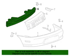 BAR,RR BPR IMP 22734889 PONTIAC