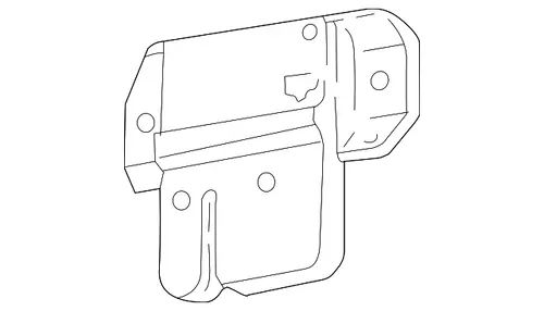 LATCH,R/CMPT LID(W/SOLENOID) 16637249 PONTIAC