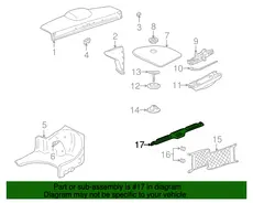 PLATE,R/CMPT SILL TR 22677883 PONTIAC