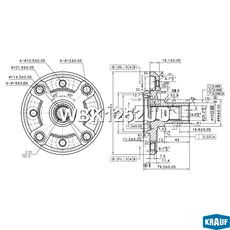 Ступица KRAUF WBK1252UU