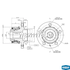 Ступица KRAUF WBK1178UU