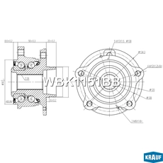 Ступица KRAUF WBK1151BB