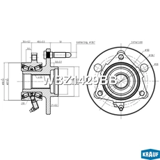 Ступица KRAUF WBZ1429BB