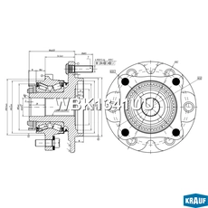 Ступица KRAUF WBK1341UU