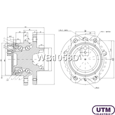 Ступица UTM WB1058D