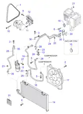 болт м8 213592A650 KIA