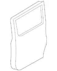 DOOR,RR SI 19316706 CHEVROLET