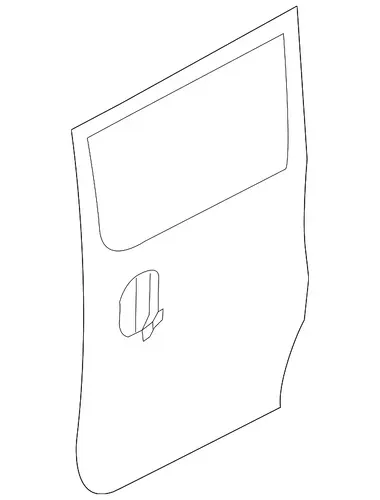 PANEL,RR S/D OTR 19317129 CHEVROLET