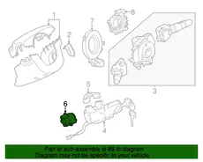 SWITCH,IGN & START(ACDelco #19316658) CHEVROLET
