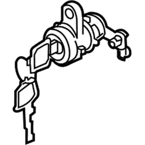 CYLINDER,FRT S/D LK(W/KEYS) 19316185 CHEVROLET