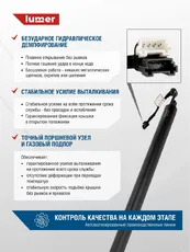 Амортизатор (упор) багажника LUMER LM12528