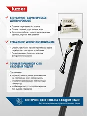 Амортизатор (упор) багажника LUMER LM12535