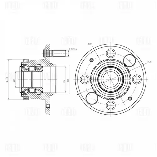 Ступица TRIALLI MR2320