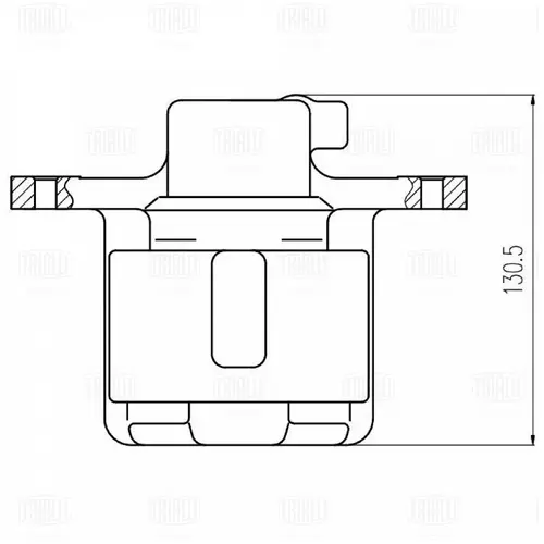 Суппорт тормозной TRIALLI CF800616