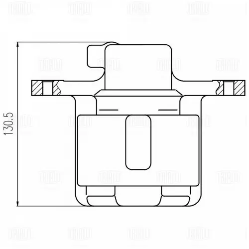 Суппорт тормозной TRIALLI CF800617