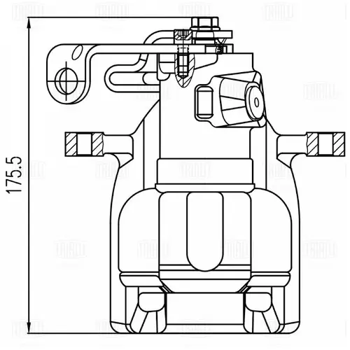 Суппорт тормозной TRIALLI CF800637