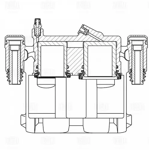 Суппорт тормозной TRIALLI CF800628