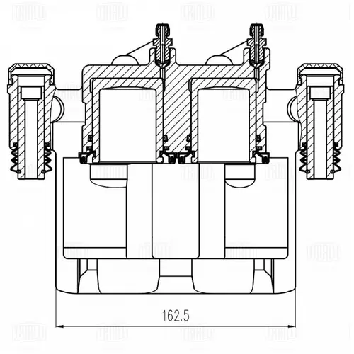 Суппорт тормозной TRIALLI CF800626