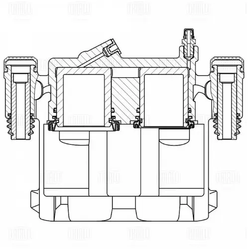 Суппорт тормозной TRIALLI CF800629