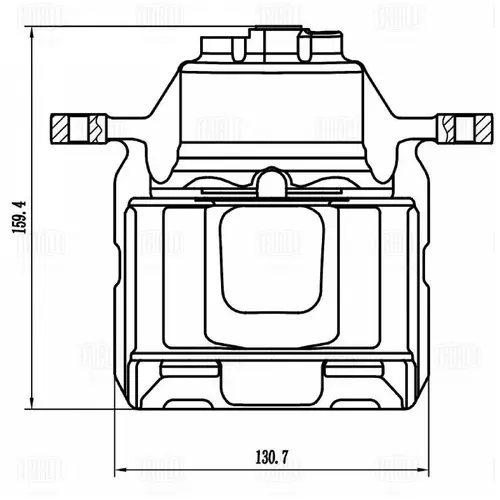 Суппорт тормозной TRIALLI CF800025
