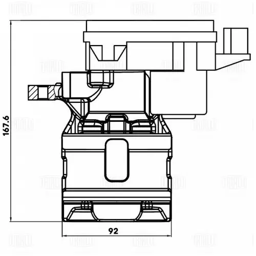 Суппорт тормозной TRIALLI CF800040
