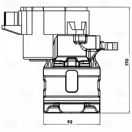 Суппорт тормозной TRIALLI CF800017